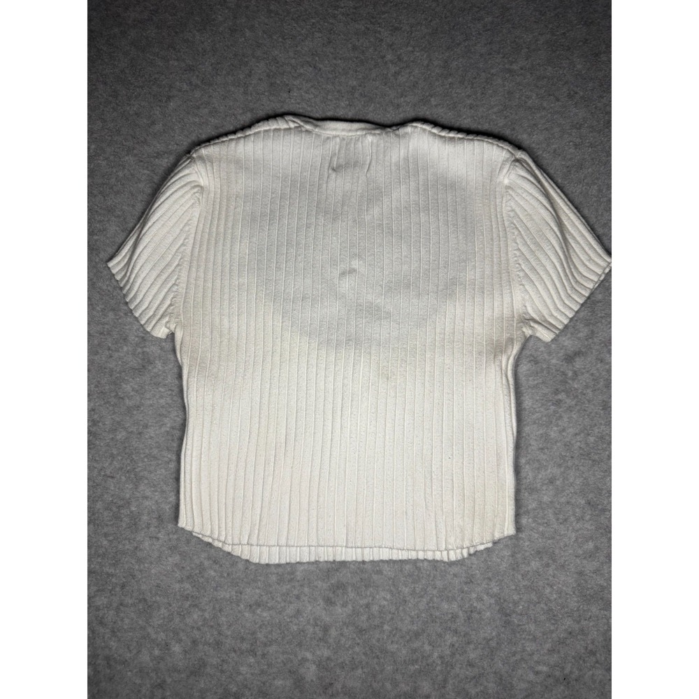 BDG White Babytee XS Urban Outfitters Crop Top - Picture 2 of 7